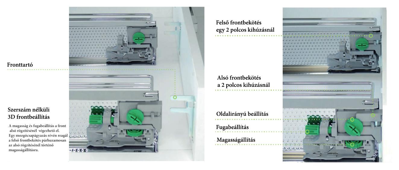 Kesseböhmer fémrács szerelése