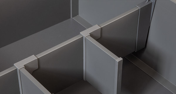 Slim fiókrendszerező panel