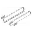 Blum TandemBox plus 358N4502S 68mm magas szürke 450mm mélységű káva Blum TandemBox plus 358N4502S 68mm magas szürke 450mm mélységű káva