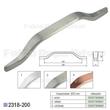 Fogantyú 2318-200ZN1 Króm 160mm-1 Fogantyú 2318-200ZN1 Króm 160mm-1