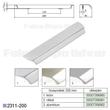 Fogantyú 2311-200ZN1 128mm Króm Fogantyú 2311-200ZN1 128mm Króm