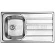 CM Universal mosogató 015443 1med+csepp 860x500mm CM Universal mosogató 015443 1med+csepp 860x500mm