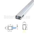 Led profil MIKRO-LINE Alumínium 2m-1 Led profil MIKRO-LINE Alumínium 2m-1