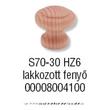 Fogantyú S 70-30 gomb Lakkozott fenyő Fogantyú S 70-30 gomb Lakkozott fenyő