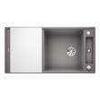 Blanco Axia III XL 6S Alumetál 1med+gyüm.+csepp. Silgránit mosogató InFino 3 1/2 Blanco Axia III XL 6S Alumetál 1med+gyüm.+csepp. Silgránit mosogató InFino 3 1/2