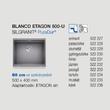Blanco Etagon 500-U Alumetál mosogató 1med sínnel 500x400mm exc. nélkül 522229 Blanco Etagon 500-U Alumetál mosogató 1med sínnel 500x400mm exc. nélkül 522229