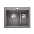 Blanco Pleon 6 Split Alumetál 615x510mm silg.mosogató exct.nélk. 521691 Blanco Pleon 6 Split Alumetál 615x510mm silg.mosogató exct.nélk. 521691