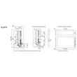 SLIM Fiókrendszer DF-B 450mm Fehér-2 SLIM Fiókrendszer DF-B 450mm Fehér-2