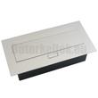 Konnektor Munkalapba Felbillenős Aluminium 2x220V-2 Konnektor Munkalapba Felbillenős Aluminium 2x220V-2