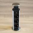 Konnektor Munkalapba süllyeszthető 3-as Inox Konnektor Munkalapba süllyeszthető 3-as Inox