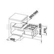 Blancoselect FLEXON II 60/4 szelektív hulladékgyűjtő Rajz Blancoselect FLEXON II 60/4 szelektív hulladékgyűjtő Rajz