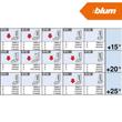 Blum 79A9555 Clip top +20° ikerráütődő kivetőpánt - Rajz Blum 79A9555 Clip top +20° ikerráütődő kivetőpánt - Rajz
