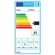 Páraelszivó Evido Slimlux 60GB Fekete üveg előlappal-2 Páraelszivó Evido Slimlux 60GB Fekete üveg előlappal-2