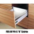 Fiókcsúszó FDS-DF PO-S B Duplafalú Push Open 550 mm 40kg Szürke Fiókcsúszó FDS-DF PO-S B Duplafalú Push Open 550 mm 40kg Szürke