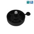 Szintezőláb Fekete 43107 17mm Szintezőláb Fekete 43107 17mm