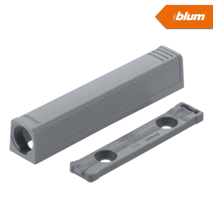 Blum 956A1201 Tip-on egyenes adapter hosszú Szürke