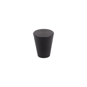 Bútorfogantyú Conic gomb 25mm Matt Fekete Tulip