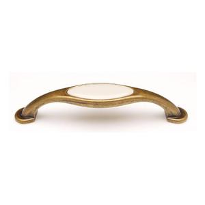 Fogantyú 120-128 128 Antikolt Bronz-Minta nélkül Fém/Porcelán