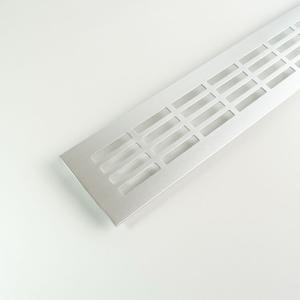 Szellőzőrács 80x1000mm Alu elox