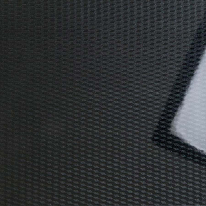 Konfekcionált PVC bútorajtó lap FP0547 Fényes Fekete Kockás 3D