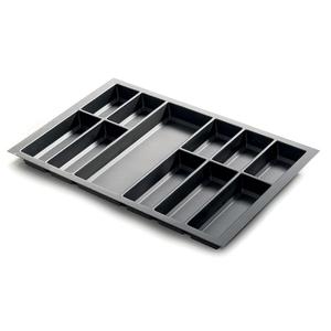 Evőeszköztartó Classico Kristall softTouch  80 (722x474 mm) fekete