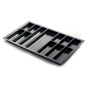 Evőeszköztartó Classico Kristall softTouch  90 (822x474 mm) fekete