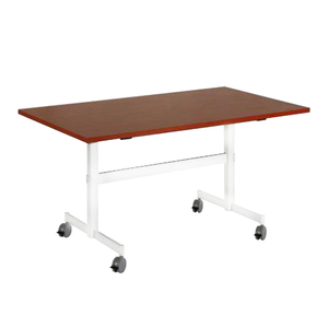 MILA design asztal lábazat összecsukható mobil Fehér -01