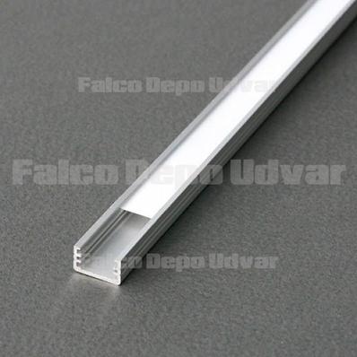 Led profil SLIM 12x7mm Alumínium 2m