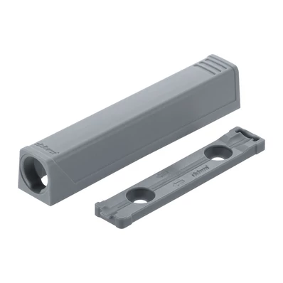 B 956A1201 Tip-on egyenes adapter hosszú Szürke