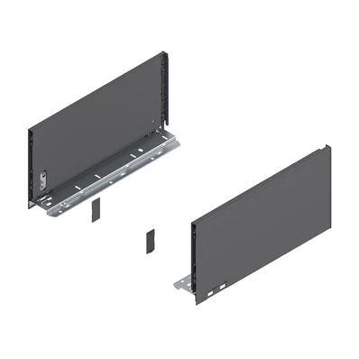 Blum Legrabox 770C3502S 177/148mm Orion szürke káva 350mm mélységű