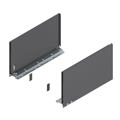 Blum Legrabox 770F4002S 241/212mm Orion Szürke káva 400mm mélységű