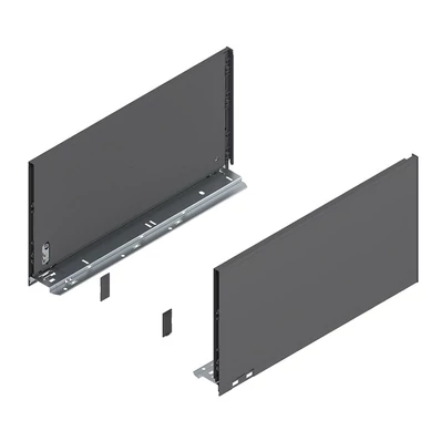Blum Legrabox 770F4502S 241/212mm Orion Szürke káva 450mm mélységű