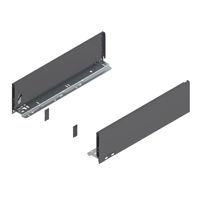 Blum Legrabox 770K4502S 128/101mm Orion szürke káva 450mm mélységű