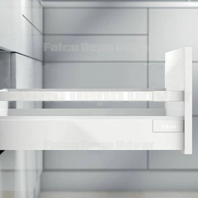 Blum Fiókrendszer ANTARO TBM Szett B-400-1-korlát 30kg Fehér
