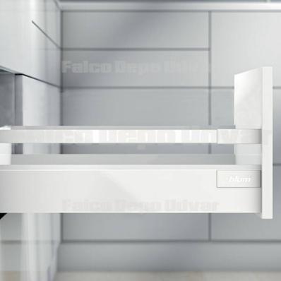 Blum Fiókrendszer ANTARO TBM Szett B-500-1-korlát 30kg Fehér