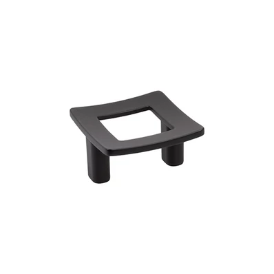 Bútorfogantyú Frame gomb 32mm Matt Fekete Tulip