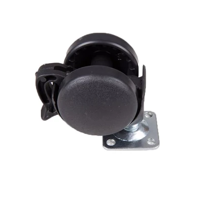 Bútorgörgő 311/FP.050 FÉKEZŐS TALPAS 50mm  35kg FEKETE