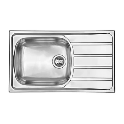 CM Universal mosogató 015440 1med+csepp 860x500mm Nagy medence
