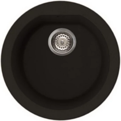 Elleci Fox Round gránit mosogató M79 Aluminium 430mm