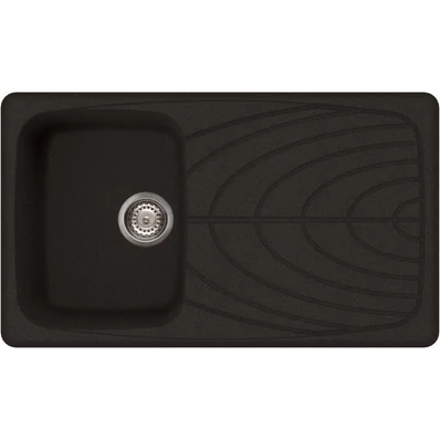 Elleci Master 400 gránit mosogató G59 Antracite 840x480mm