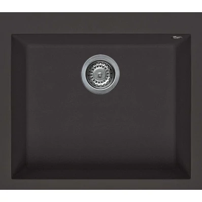 Elleci Quadra 105 gránit mosogató M78 Espresso 550x480mm