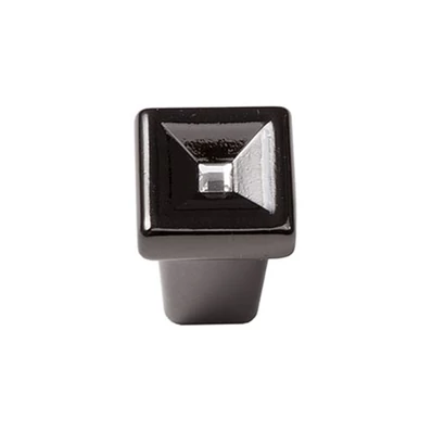Fogantyú 693.015.KRE2  Fekete-Swarovski Kristály