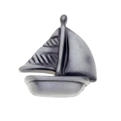 Fogantyú RF 1884-48 ZN50 Vitorlás Antik Ezüst Fém Gomb