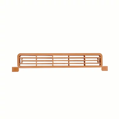 Szellőzőrács 444 négyszög alakú 203x35x14mm Bükk