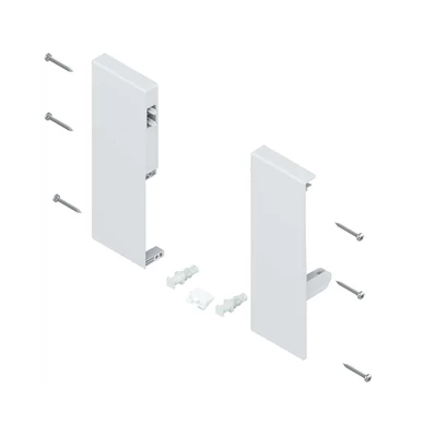 Blum TandemBox Antaro ZIF.74CO belső fiók előlaprögzítő Selyemfehér L/R