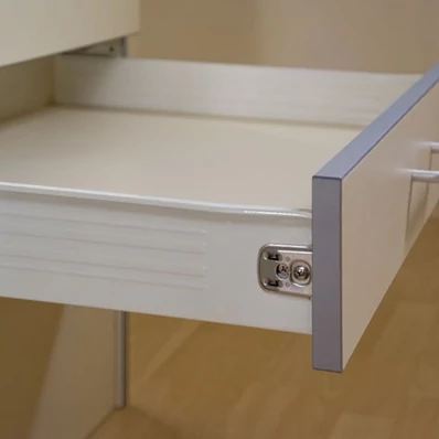 Fiókcsúszó FDS-FF 86mm magas Fém fiókoldal 86x500mm fehér