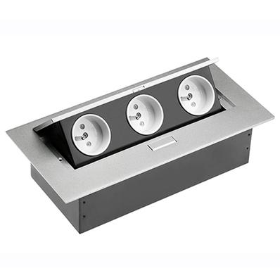 Konnektor Munkalapba Felbillenős Aluminium 3x220V