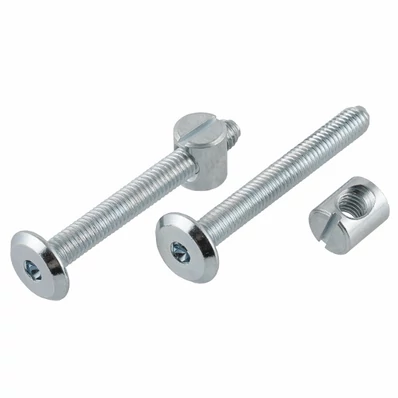 Korpuszösszehúzó kiságyhoz Tönkanya+összehúzó csavar M6x60mm