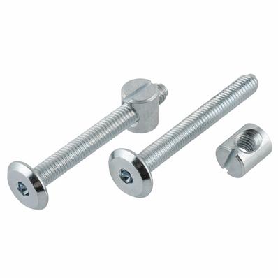 Korpuszösszehúzó kiságyhoz Tönkanya+összehúzó csavar M6x60mm