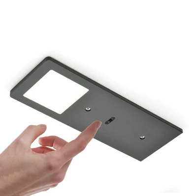 Led világítás bútorhoz POLAR SE SDM 5W NW Matt Fekete